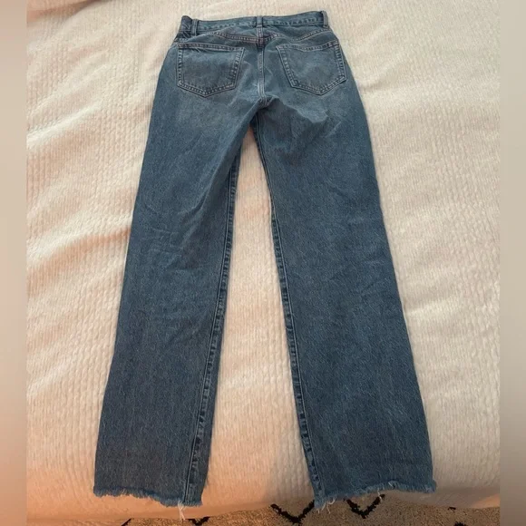 Reformation Blue Straight Leg Jeans - Picture 4 of 4